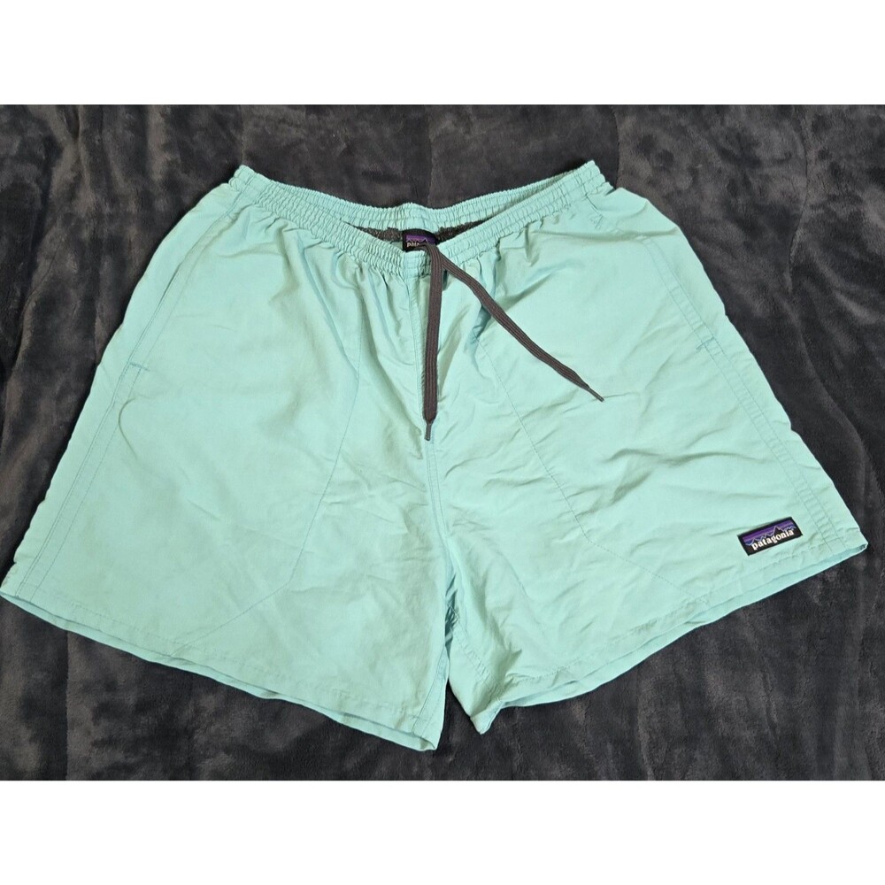 Patagonia Baggies 5” Shorts Men’s Aqua Outdoor Activewear Hiking Size Medium